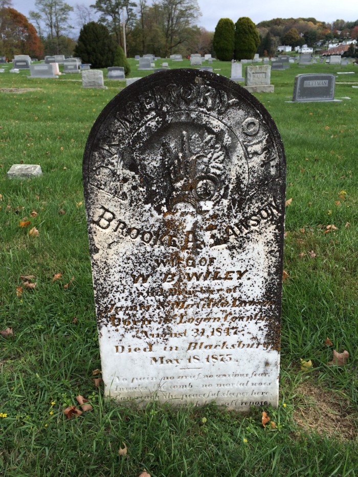 Old gravestone