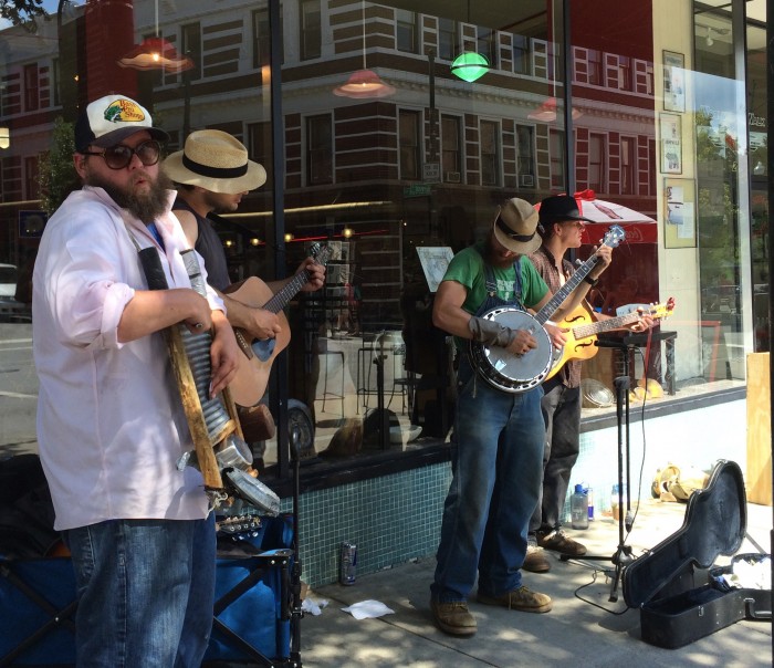 Asheville buskers