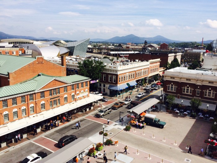 Roanoke from City in the Square